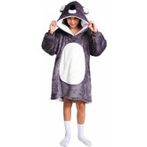 Cozy Noxxiez CH324 Koala - hrejivá televízna mikinová deka s kapucňou pre deti 7 - 12 roko